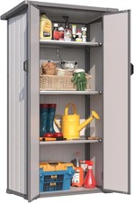 Tall Outdoor Storage Cabinet