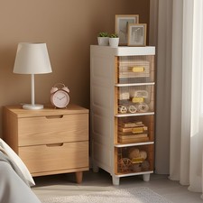 Plastic Slim Tall Bathroom