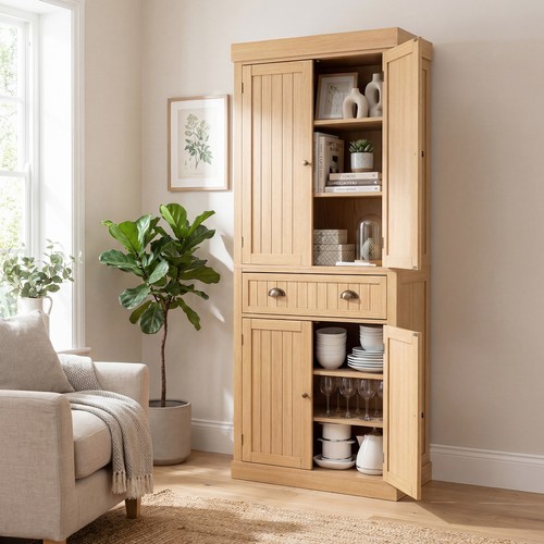 Freestanding pantry cabinet - freestanding,