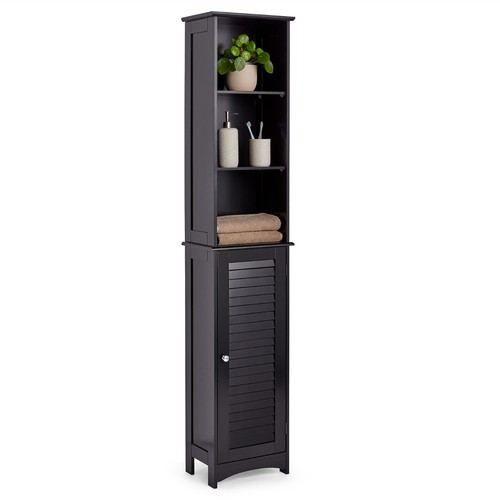 Tall bathroom cabinet - bathroom,