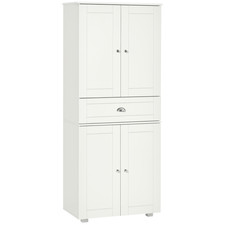 HOMCOM Tall Kitchen Storage